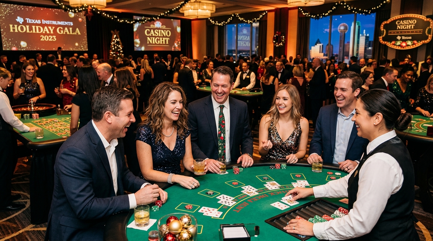 Corporate Casino Party in Dallas, TX