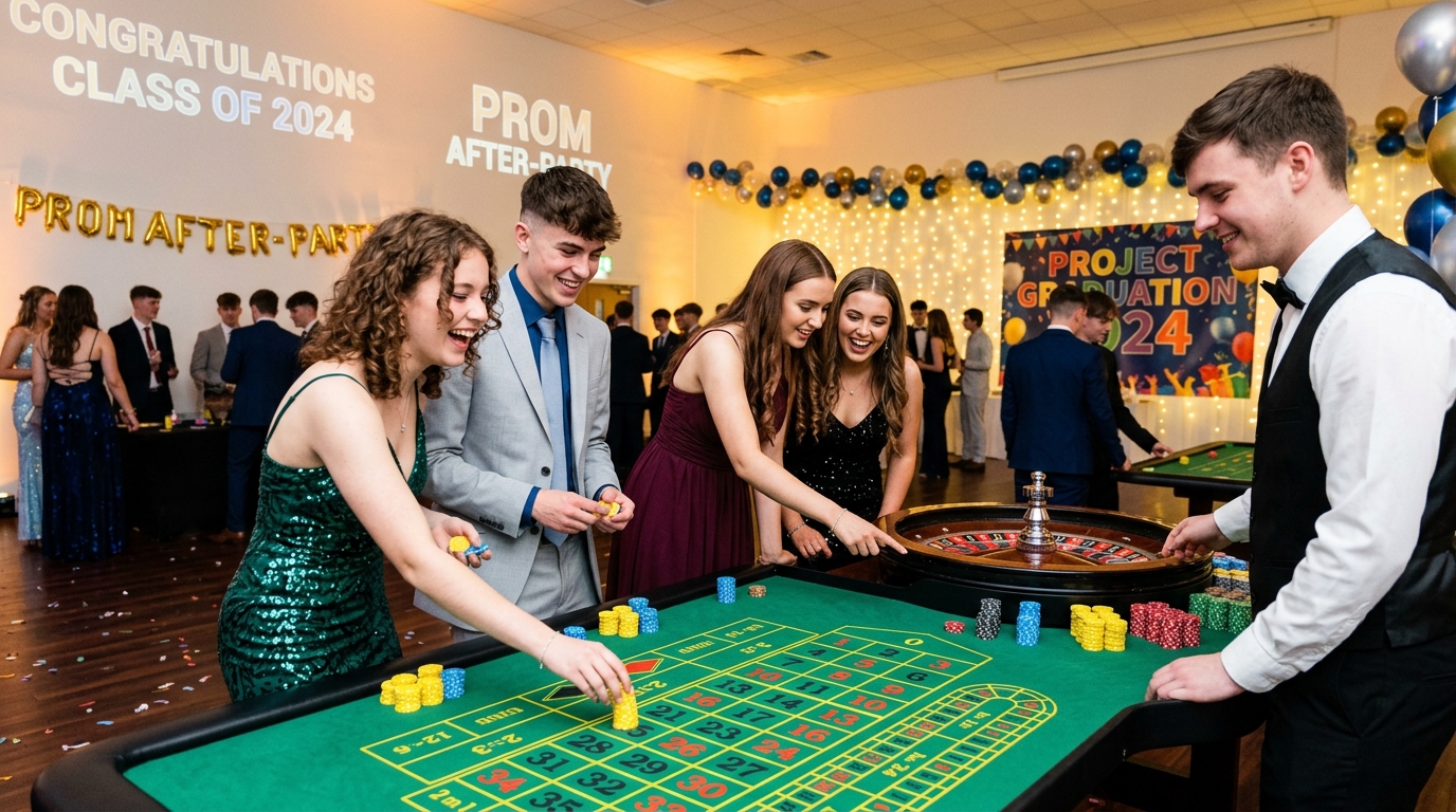 School Casino Event in Dallas, TX